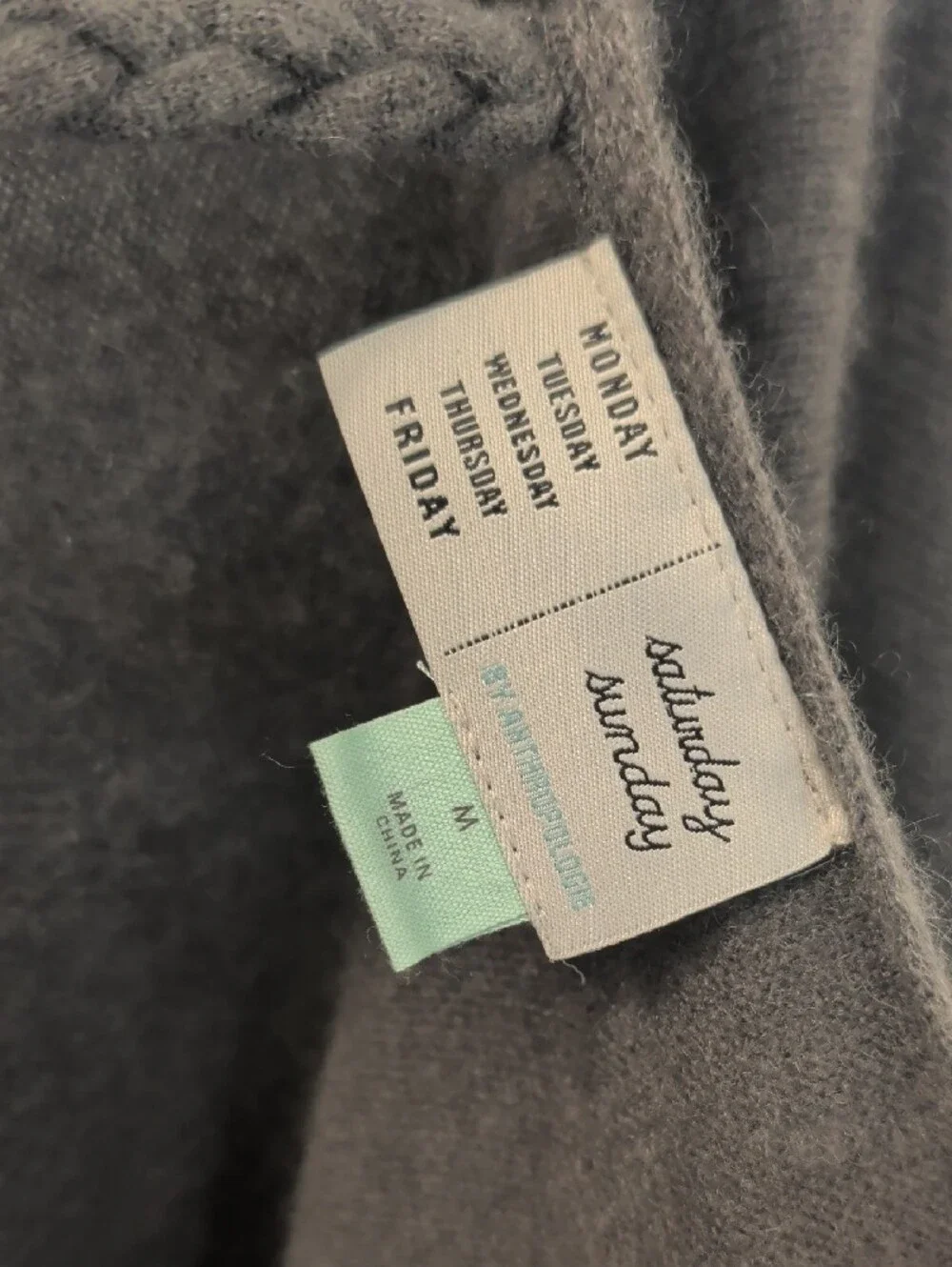 Saturday Sunday By Anthropologie Cashmere Reese Low Back Tunic Sweater Fall